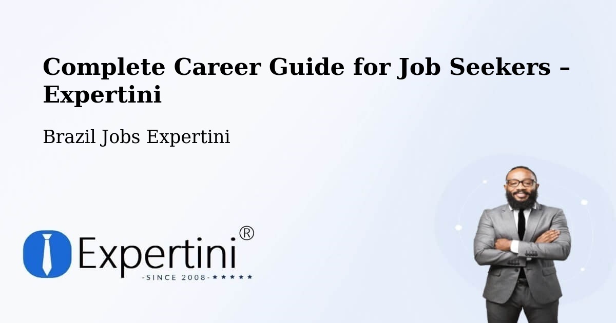 Career Guide for Job Seekers – Itariri - Itariri, Brazil Jobs Expertini
