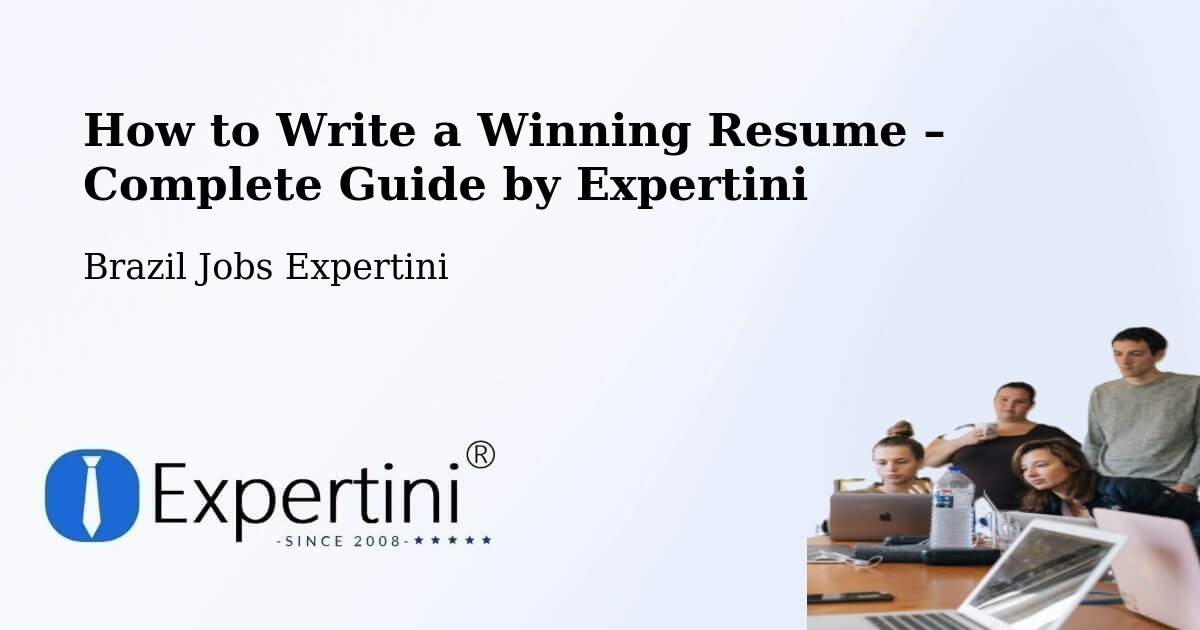 Resume Writing Guide for Job Seekers – Itariri - Itariri, Brazil Jobs Expertini