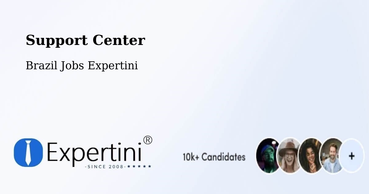 Support Services – Itariri - Brazil Jobs Expertini